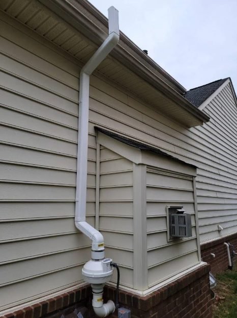 radon mitigation project in Lexington