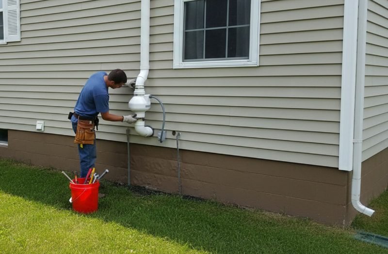 radon mitigation project in Lexington