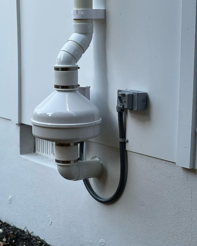 Radon Ventilation project — Lexington, Kentucky